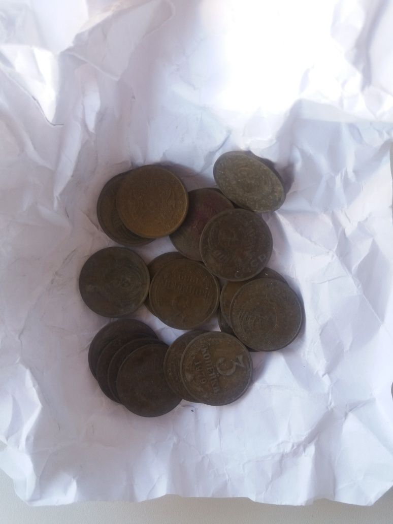 продам  Советские монеты разного достоинства