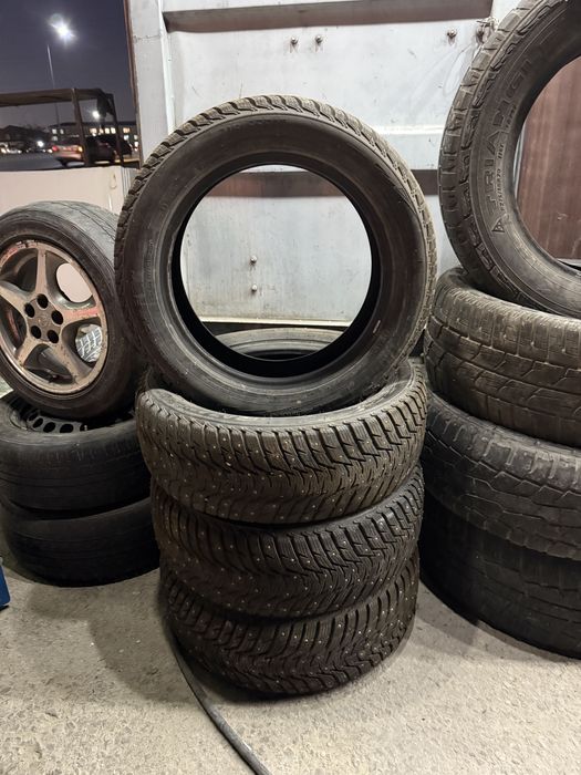 Зимние шины шипованные 215/55/R17