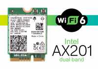 WiFi 6 (Gig+) Placa Wireless Intel AX201, M2, noua