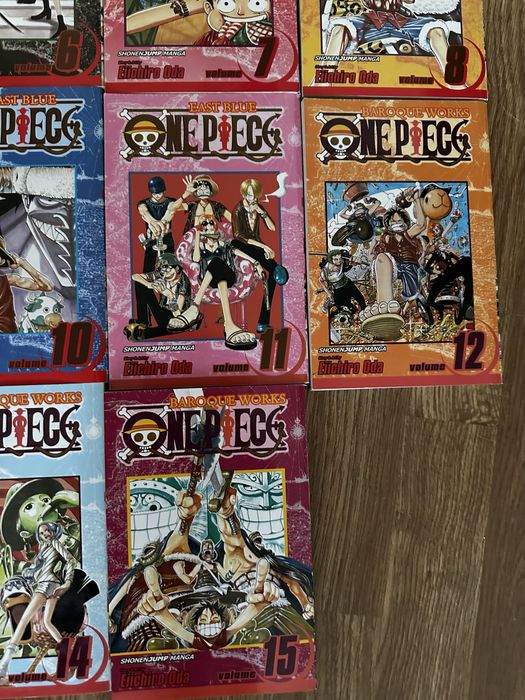 Manga One Piece - primele 4 volume