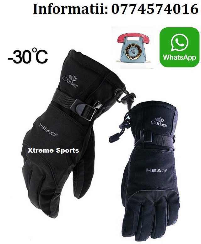 Manusi  Head schi snowboard sky snovmobile iarna rezistente la apa