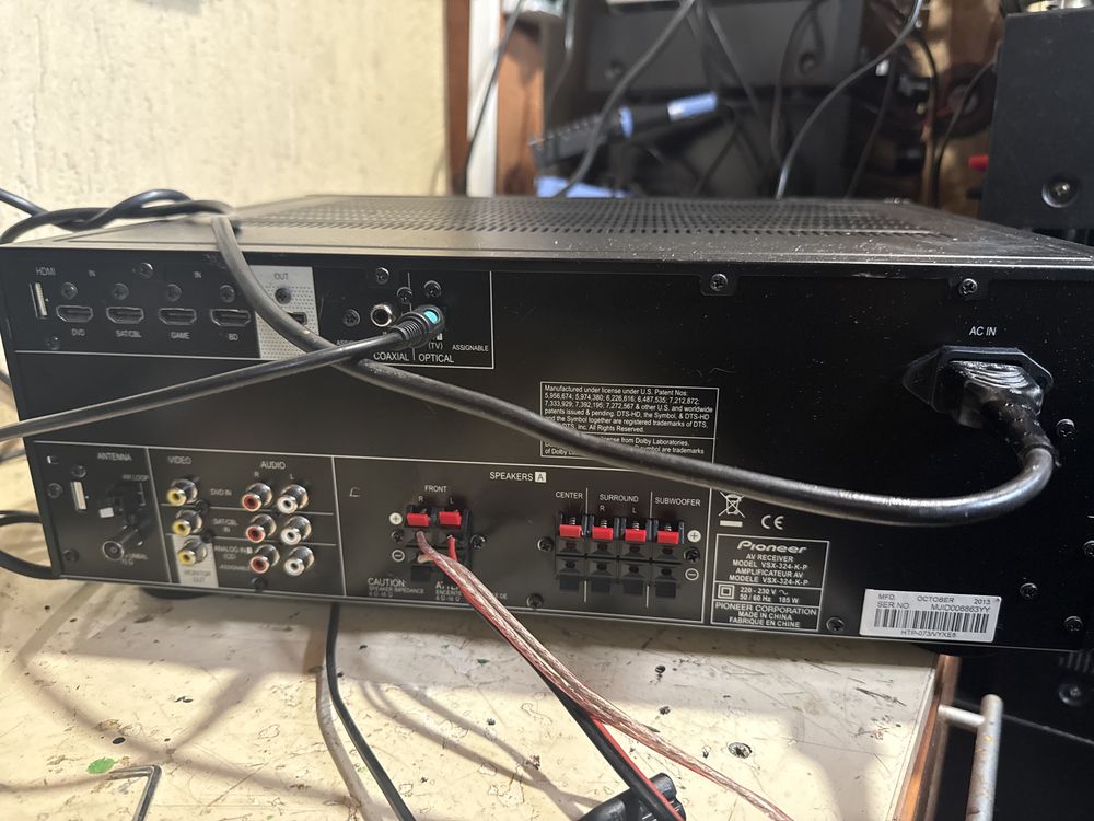 Paioneer vsx 324 cu telecomanda