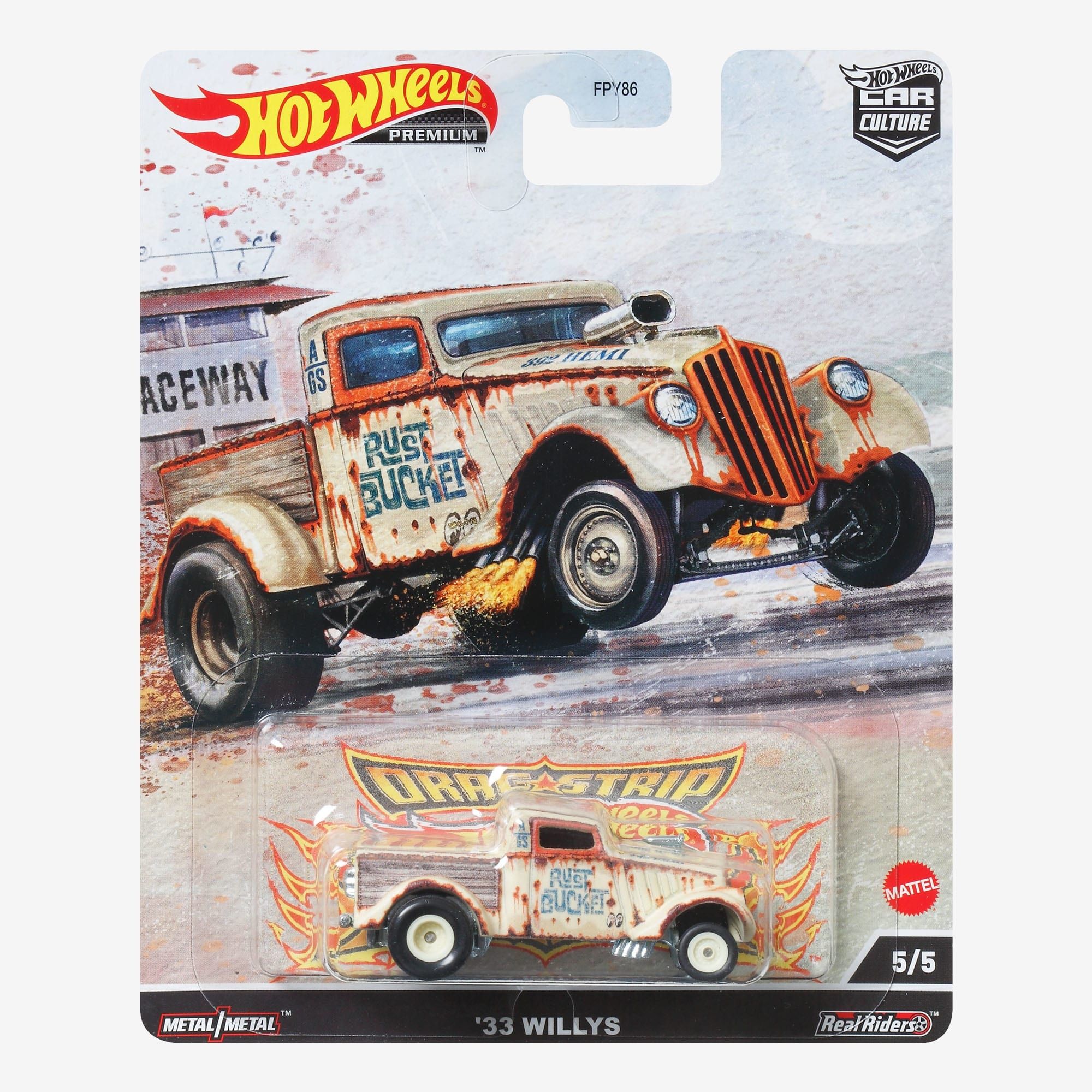 HotWheels Premium Car Culture Dragstrip Demons '33 Willys Gasser Pick