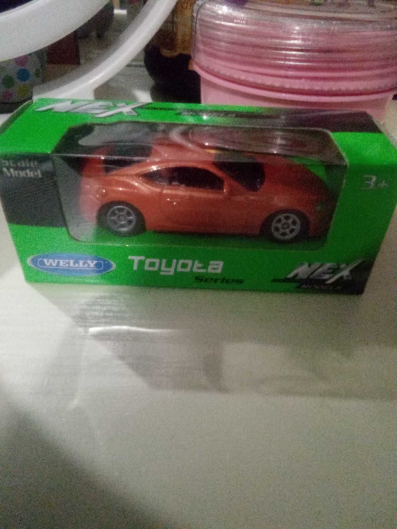 Toyota GT86 количка Nex маштаб 1:60 желязна много запазена ориграчк