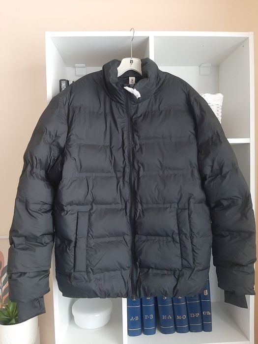 Ново черно мъжко яке размер М.