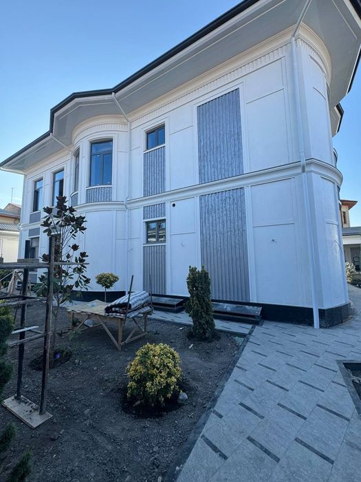 Травертин фасад.