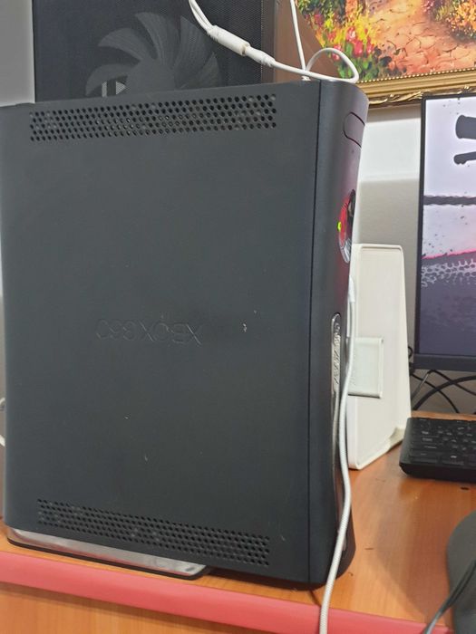 Volan Xbox 360 original Microsoft cu pedale – stare bună