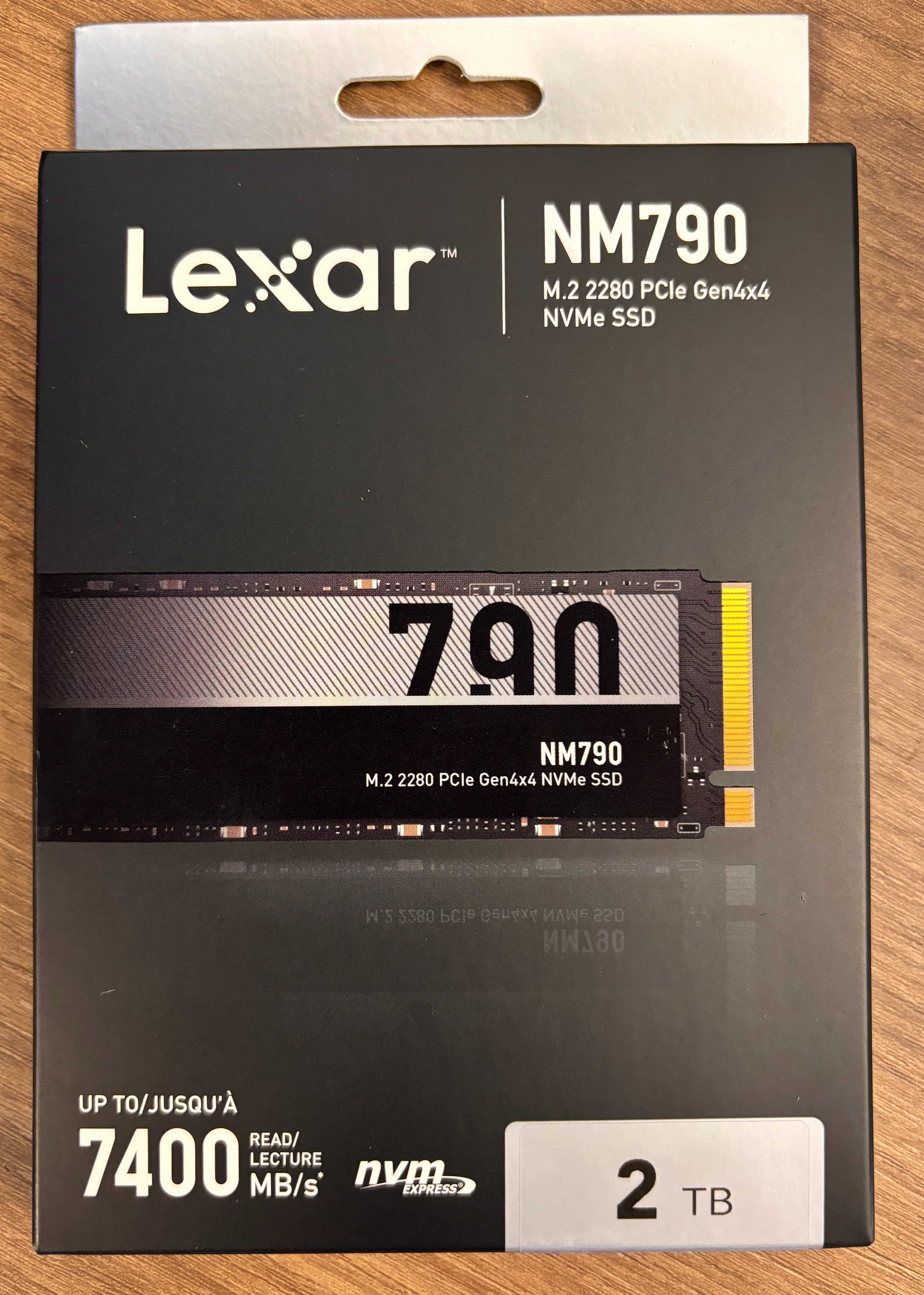 Vand ssd M.2 2tb Lexar NM790 PCIe Gen 4X4 NVMe ca nou garantie