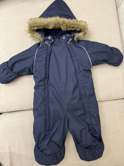 Продам зимний комбинезон HUPPA 74 см
