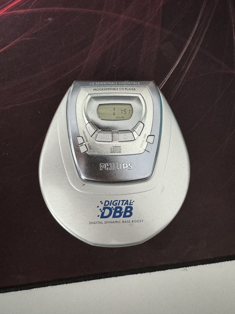 Discman Philips cu DBB perfect functional.