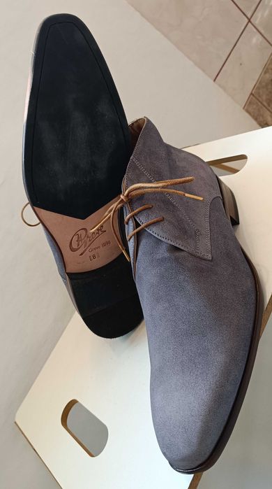 Ghete chukka 42 42.5 43 de lux GREVE NOI lucrate manual piele naturala