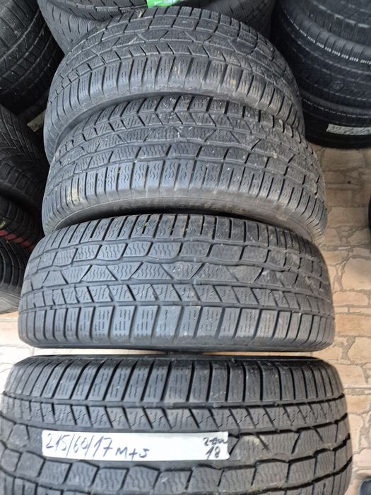 Vând cauciucuri 215/60/17 M+S set complet imp Germania
