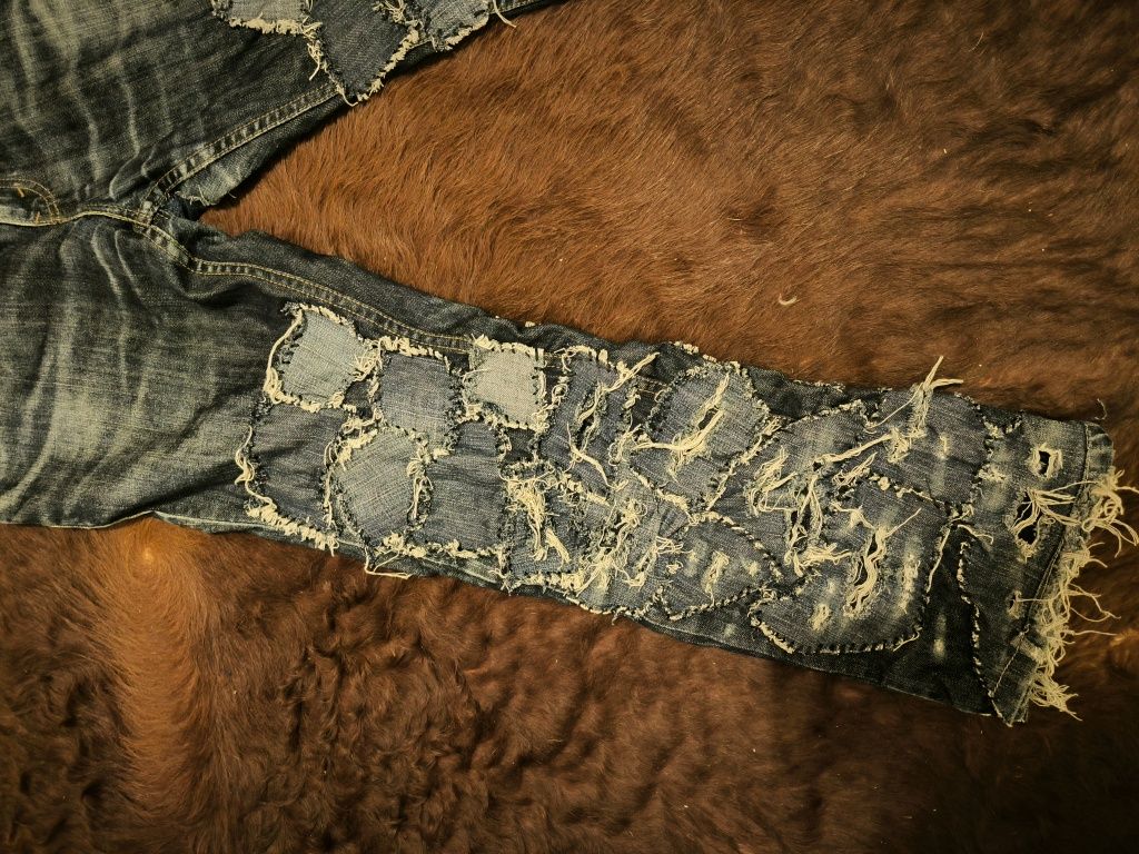 Levi's 559 custom.