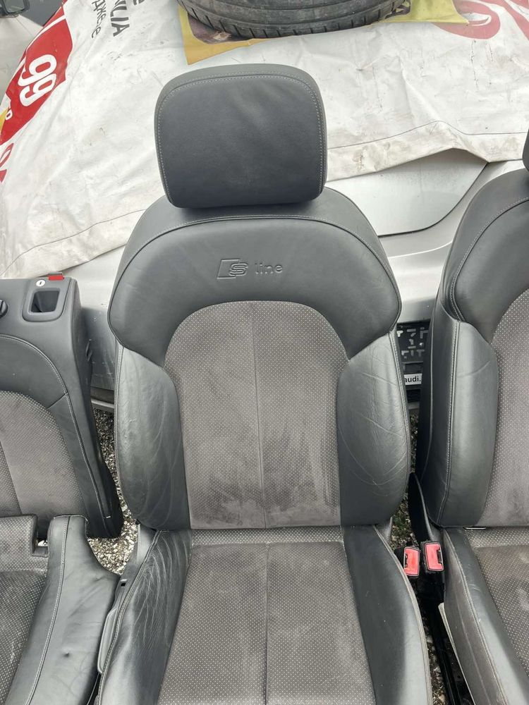 Кожен салон Audi A6 A7 4G Facelift алкантара плат Ауди А6 Н617