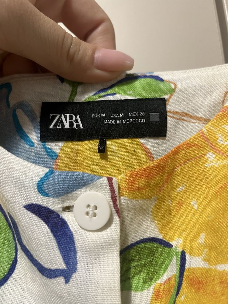 Рокля на лимони Zara