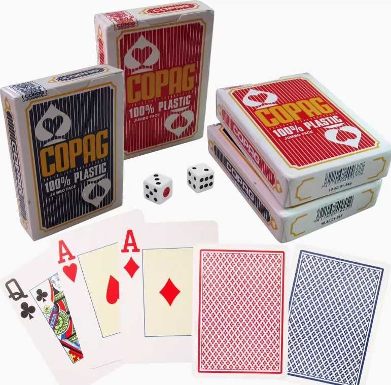 Пластиковые карты, покерные карты, COPAG, ази. COPAG