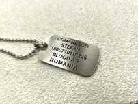 Placute Militare Identificare Personalizate