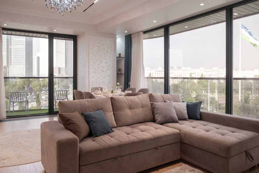 Просторные 2-х комнатные апартаменты бизнес-класса в U-Tower