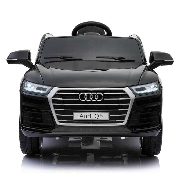Masinuta electrica Audi Q5 neagra, CADOU: Nr inmatriculare!