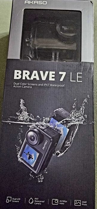 Спортна видео камера 4K Akaso Brave 7 LE