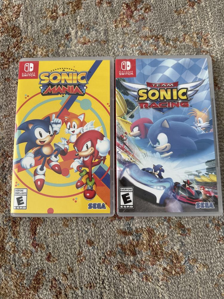Игра Sonic на Nintendo switch