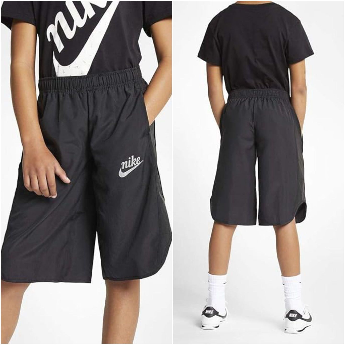 (L 147-158) NIKE оригинални тениски(35лв) къси нови панталони (39лв)