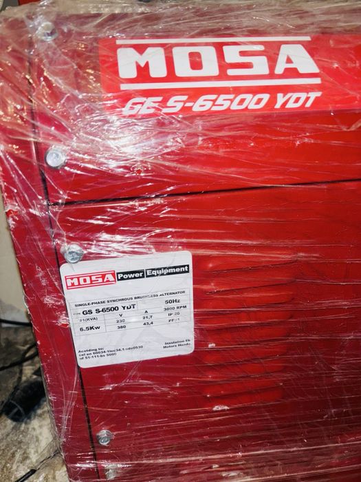 Generator MOSA GE S-6500YDT