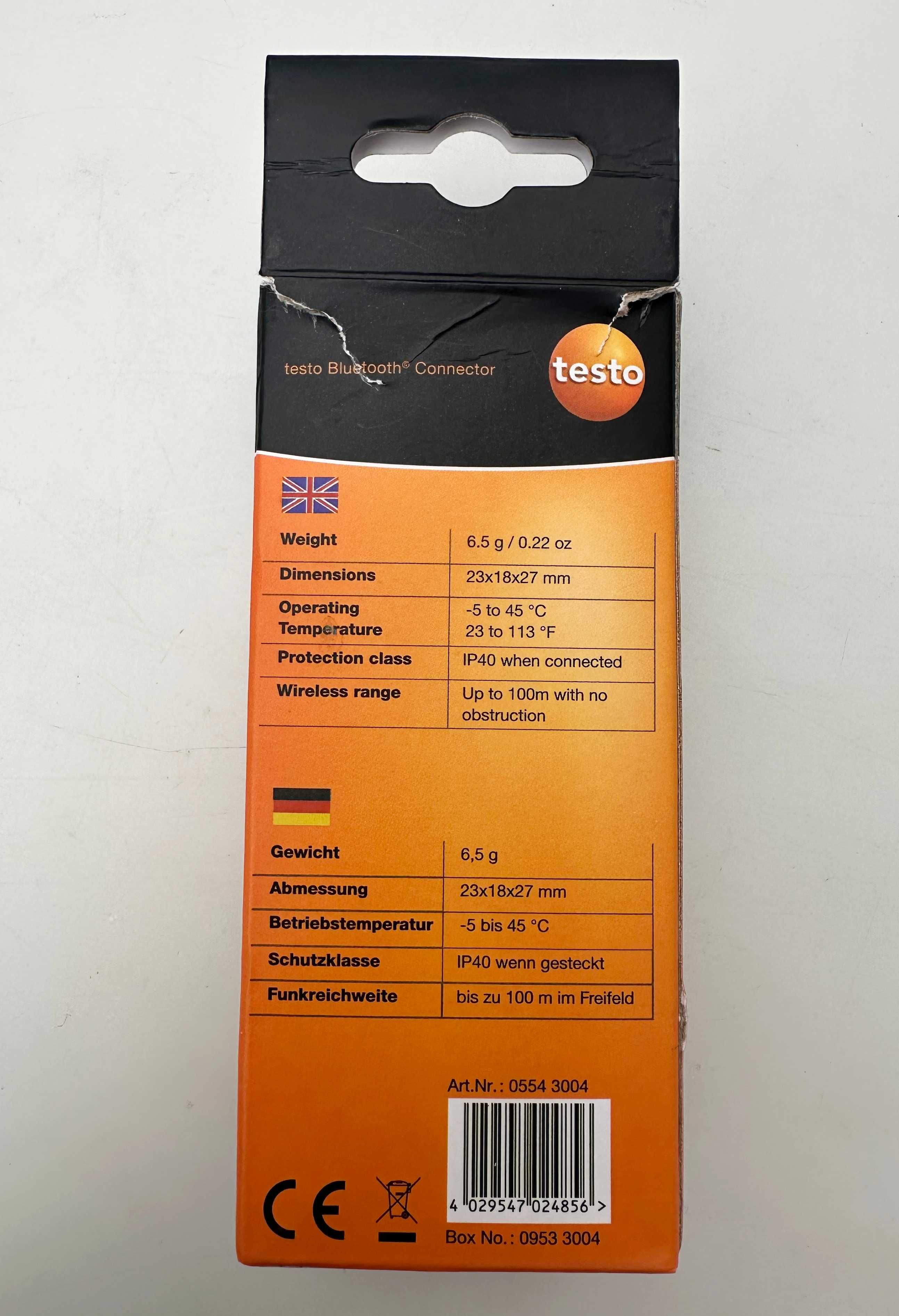 Testo Bluetooth Connector - Kонектор за анализатор