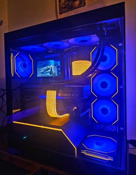 Cablu prelungitor RGB Lian Li Strimer Plus V2 2x8 pin