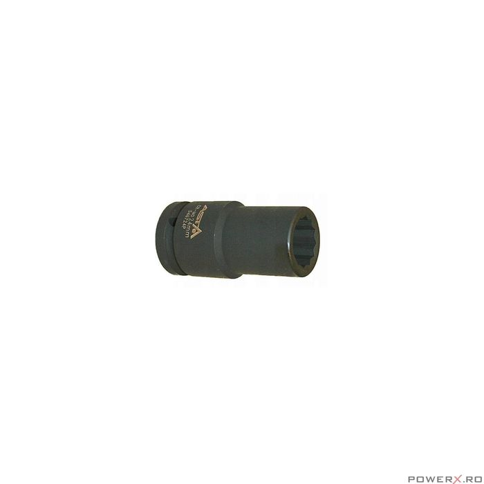 Cheie tubulara de impact lunga, 3/4" 36 mm, 12 unghiuri, Asta