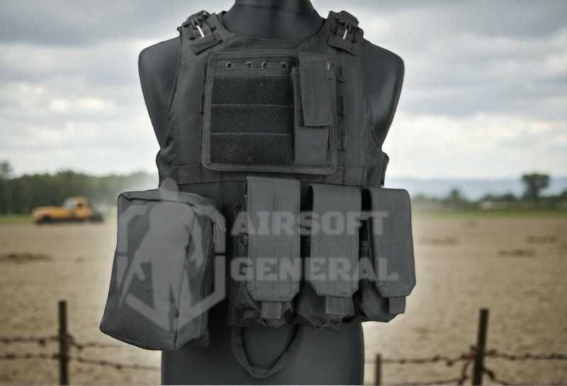 OFERTA Airsoft / Vesta PazaVesta Militara AAV FSBE Neagra