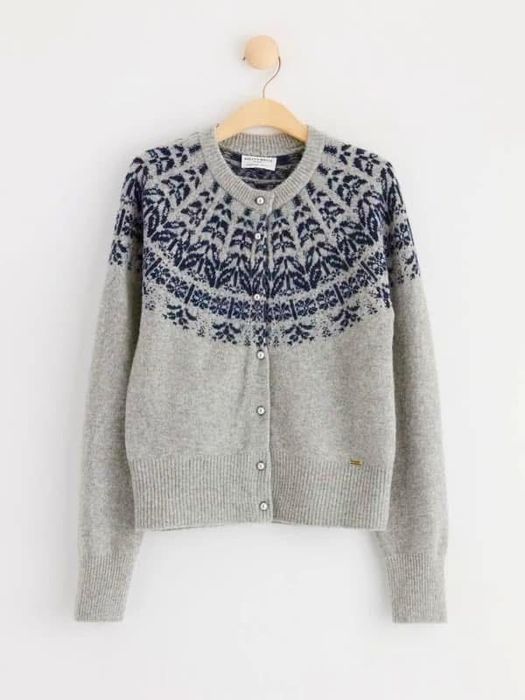 Holly&White мека жилетка с перлени копчета