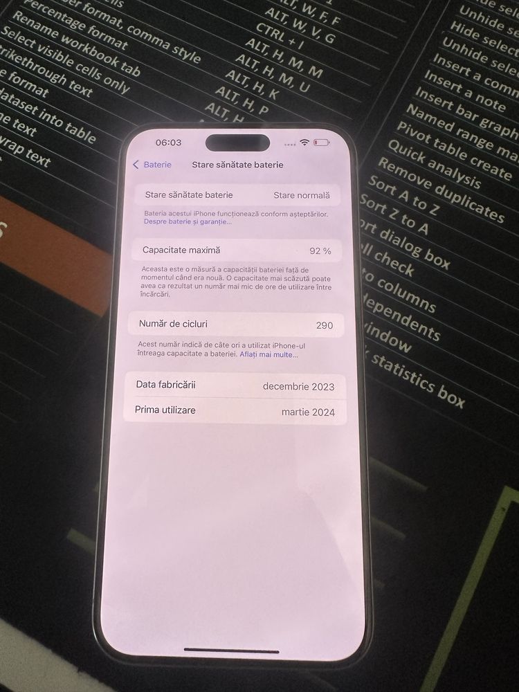 iPhone 15 Pro Max – 256 GB | Natural Titanium | Baterie 92%