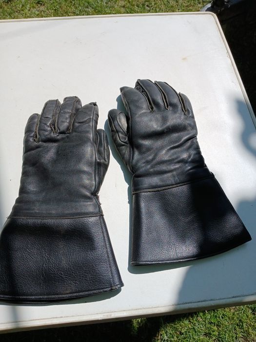 Manusi piele naturala groase și imblanite