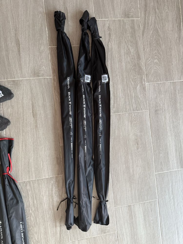 Set 3 lansete Noi cu eticheta Daiwa