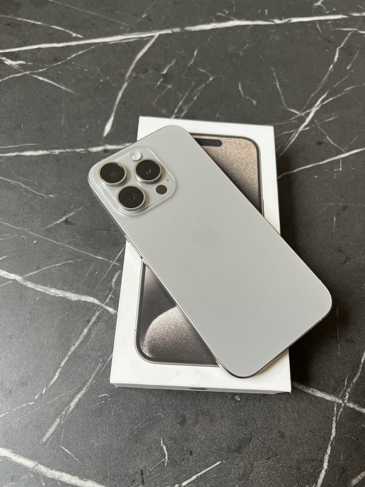 IPhone 15 Pro 128GB Natural Titanium 91% Батерия ГАРАНЦИЯ