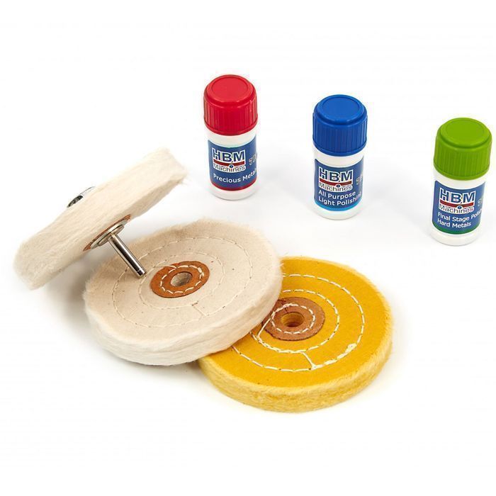 Set de curatare si lustruire 7 piese hbm