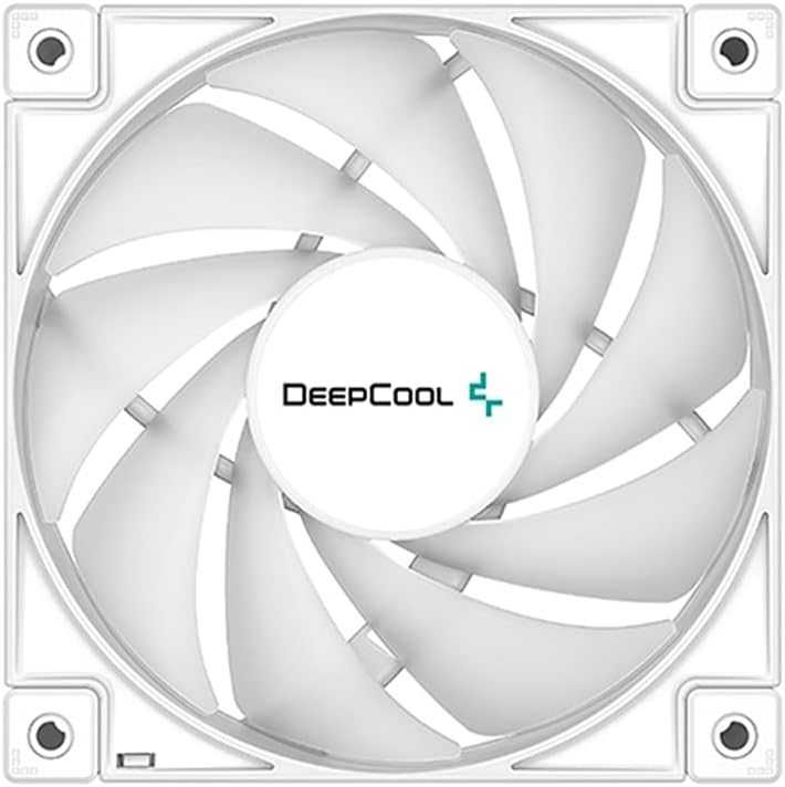 Кулер для кейса Case Cooler Deepcool FC120 A-RGB LED (3в1) White