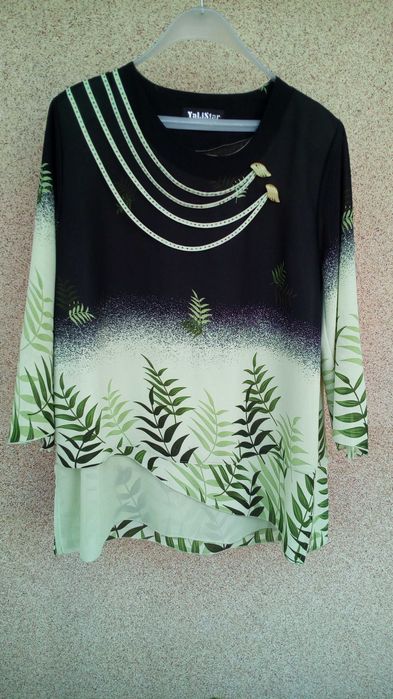 Стилни дамски туники ,блузи и ризи с къс и дълъг ръкав.