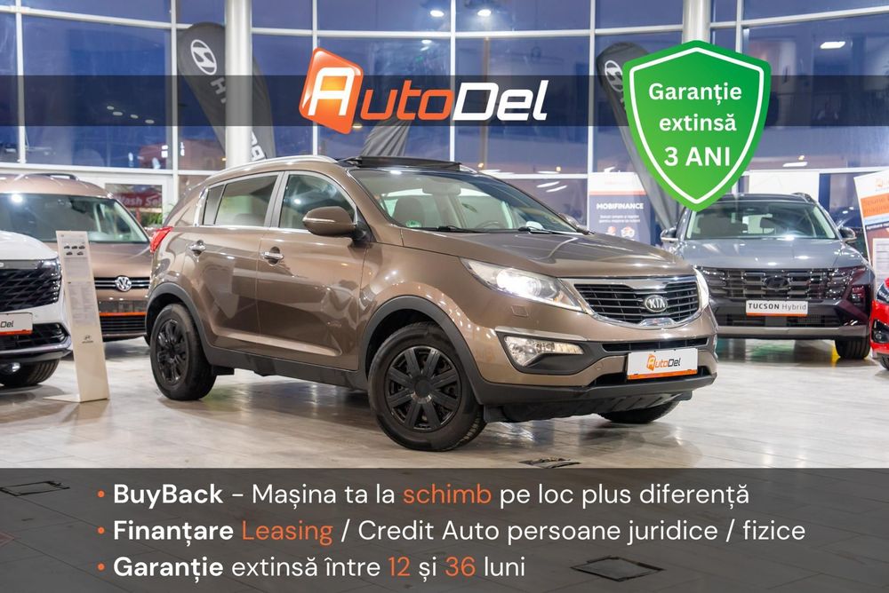 Kia Sportage 2.0CRDI 4WD Automat / Panoramic / Piele / Xenon /