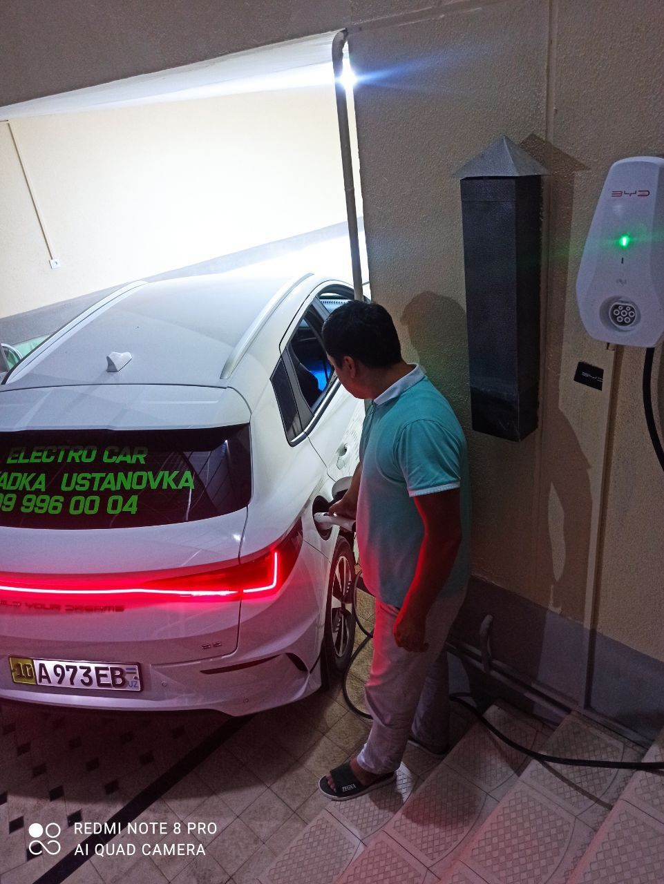 7 kv zaryadka ustanovka qlamz Byd Honji Lepmotor L6 L7 L8 L9 Bmw Mers
