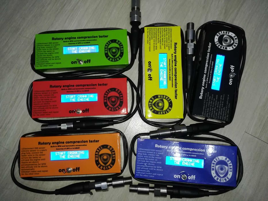 Test compresie rotativ wankel Mazda RX8 tester diagnoza