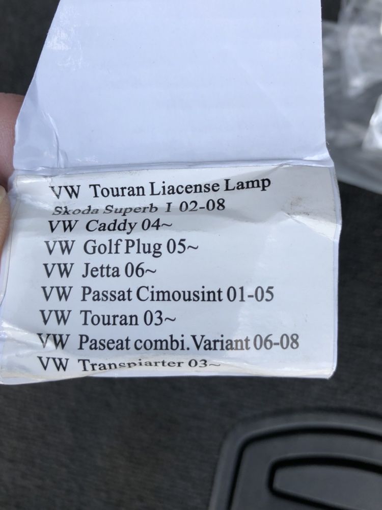 Lampa LED pentru numar inmatriculare