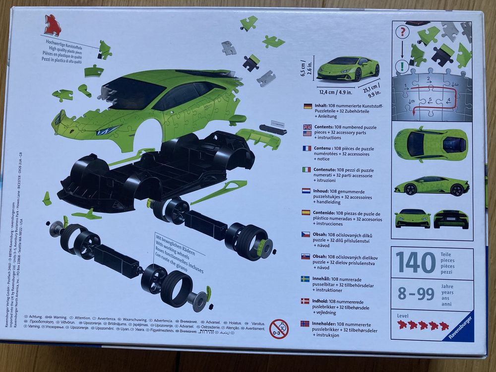 Puzzle Lamborghini Ravensburger