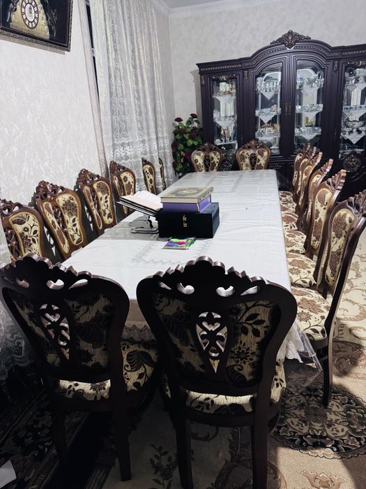 Стол стул 16 кишилик