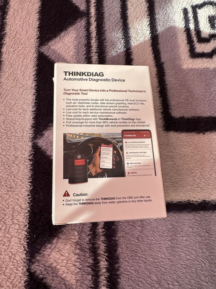 Tester Auto Launch ThinkDiag licenta 1 an + cablu OBD cadou