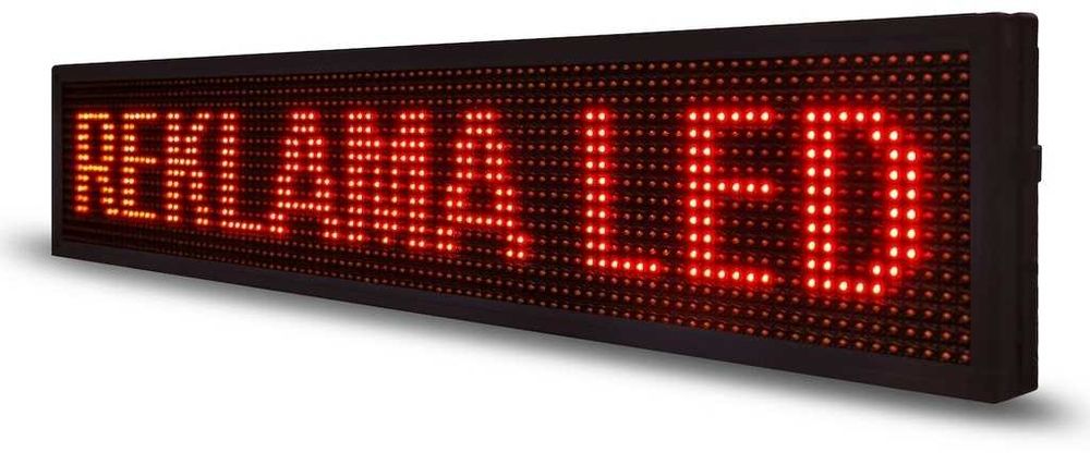 Бегущая строка LED табло информационное любых размеров