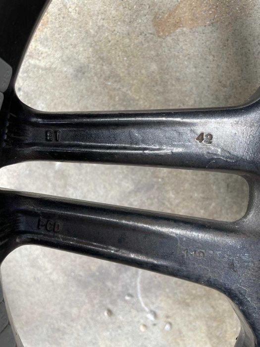 4бр. Алуминиеви джанти с гуми 19'' 5x112 с гуми 255/55/R19