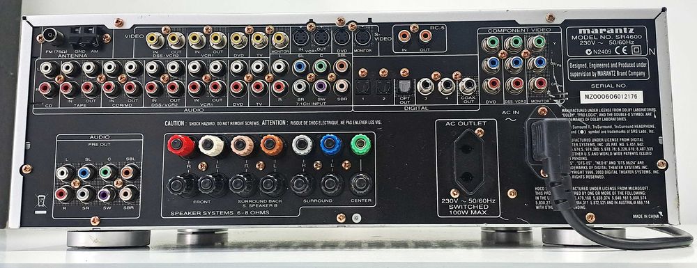 Marantz SR 4600 muzica 7.1