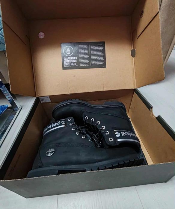 Ghete Timberland piele naturala nabuc